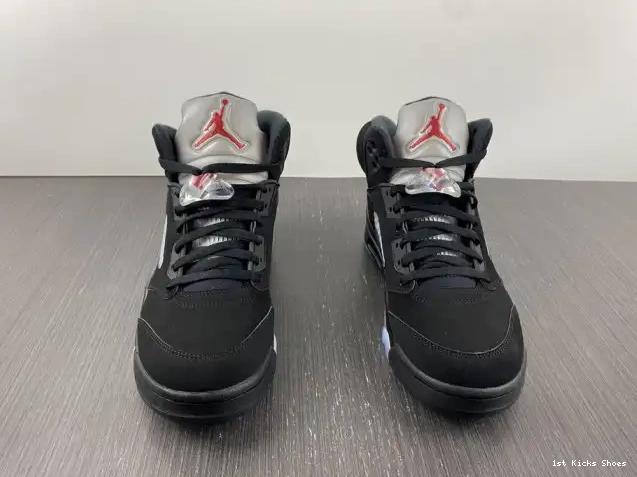 1st Kicks Shoes (2016) Retro Metallic Jordan 845035-003 Black 5 0502